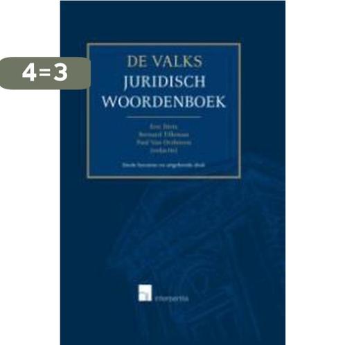 De Valks juridisch woordenboek 9789050956840 E. Dirix, Boeken, Woordenboeken, Gelezen, Verzenden