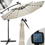 Tillvex® LED Parasol - Zweefparasol - Ø300cm - 360° Draaibaa, Verzenden, Nieuw