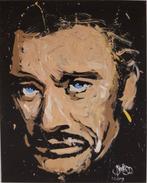 Jean-Pierre Blanchard (1938-) - Johnny Hallyday, Antiek en Kunst, Kunst | Schilderijen | Modern