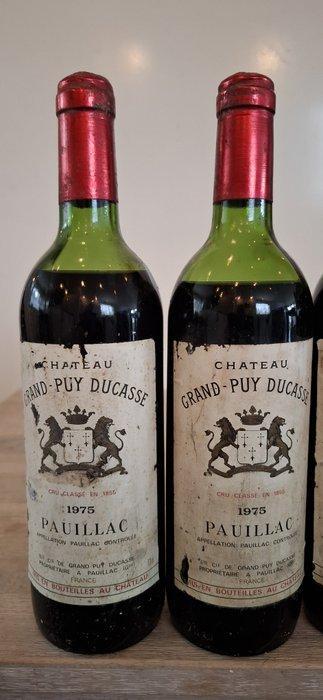 1975 Chateau Grand-Puy Ducasse - Pauillac 4ème Grand Cru, Collections, Vins