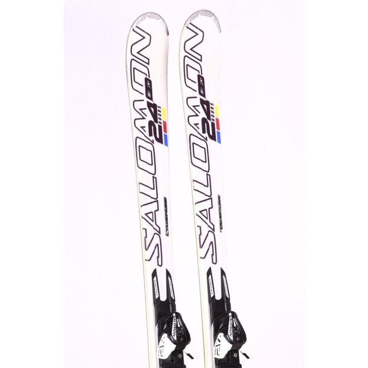 170 skis SALOMON 24 HOURS RACE, ti2, powerline + Salomon Z1, Sport en Fitness, Skiën en Langlaufen, Ski, 160 tot 180 cm, Carve