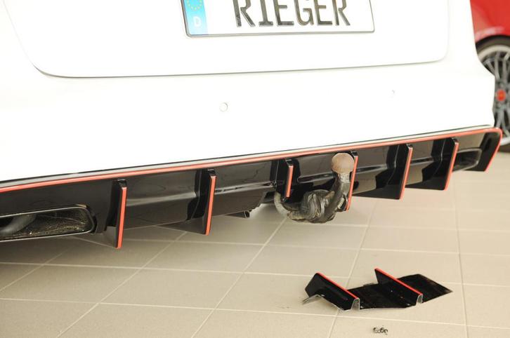 Aggressive Diffuser V.2 voor Audi A6 C7.5 Facelift S-line Se, Auto diversen, Tuning en Styling, Ophalen of Verzenden