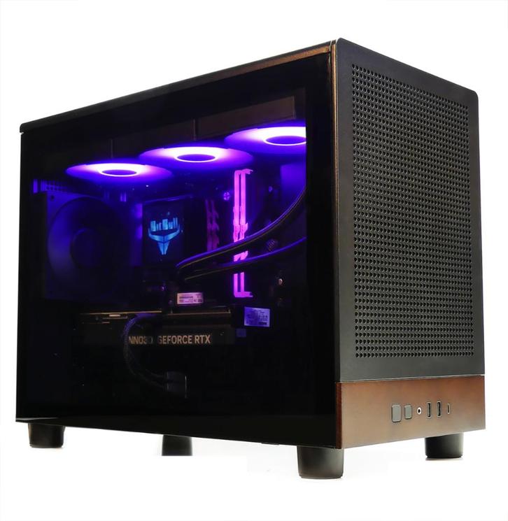 AMD Ryzen 7 9800X3D Mini Game PC|360 Waterkoeling met IPS..., Informatique & Logiciels, Ordinateurs de bureau, Enlèvement ou Envoi