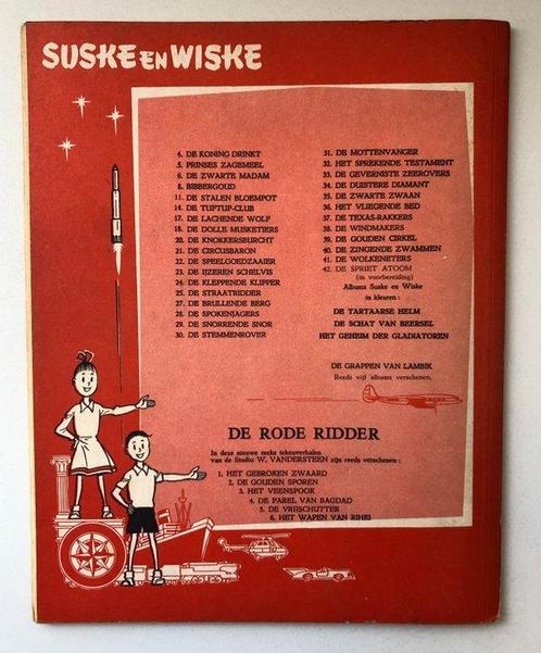 Suske en Wiske 41 - De wolkeneters - 1 Album - Eerste druk -, Boeken, Stripverhalen