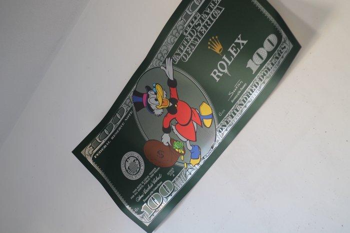 Suketchi - Scrooge Mcduck Rolex Money Crumple, Antiek en Kunst, Kunst | Designobjecten