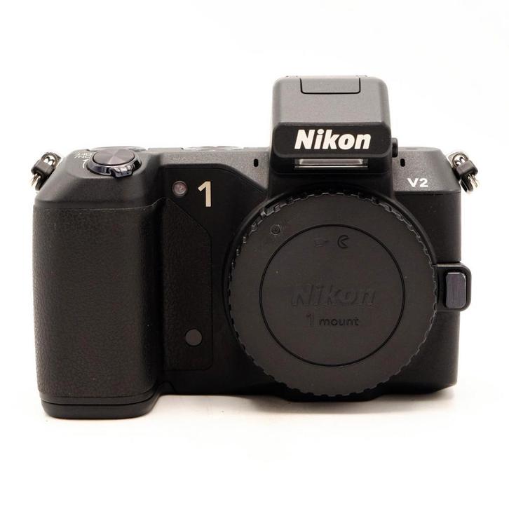 Nikon 1 V2 Camera Body Zwart (Occ), Audio, Tv en Foto, Videocamera's Digitaal, Zo goed als nieuw, Ophalen of Verzenden