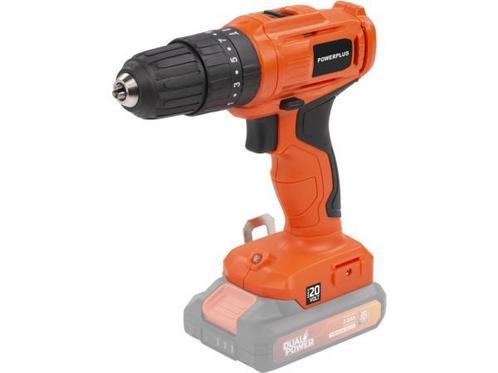 Veiling - Powerplus Boormachine Dual Power 20 V (ZONDER ACCU, Doe-het-zelf en Bouw, Gereedschap | Boormachines