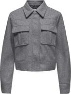 ONLY Maat XL Dames Jas - Medium Grey Melange (Jassen), Kleding | Dames, Verzenden, Nieuw