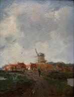 Cornelis Groeneveld (1882-1952) - Hollands landschap met, Antiek en Kunst