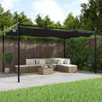 vidaXL Pergola met uitschuifbaar dak 395x292x230, Verzenden