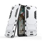 iPhone 8 Plus - Robotic Armor Case Cover Cas TPU Hoesje Wit, Telecommunicatie, Verzenden, Nieuw