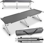 TRESKO XXL campingbed veldbed 210 x 90 x 42 cm metalen buis, Verzenden, Nieuw