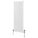 Traditionele 2 Kolom Verticaal Radiator - 1800 x 562mm - Wit, Doe-het-zelf en Bouw, Verzenden, Nieuw