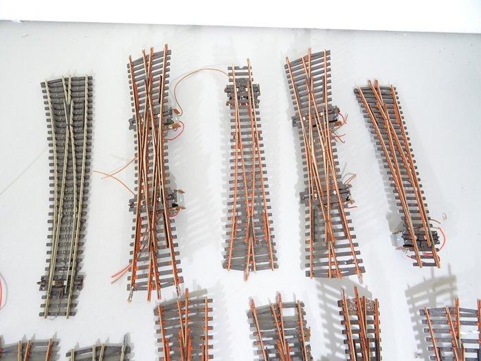 Peco H0 - Modeltreinsporen (11) - 11 wissels/kruispunten met, Hobby en Vrije tijd, Modeltreinen | H0