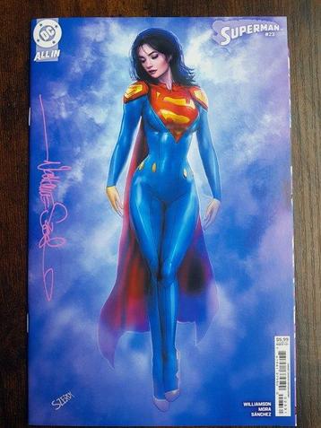 Superman #23 - Signed by Nathan Szerdy + COA - 1 Signed