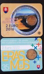 Slowakije. 2 Euro 2016/2022 Presidency + Erasmus (2