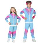 Neon 80S Trainingspak Fout Zwart Kind, Verzenden