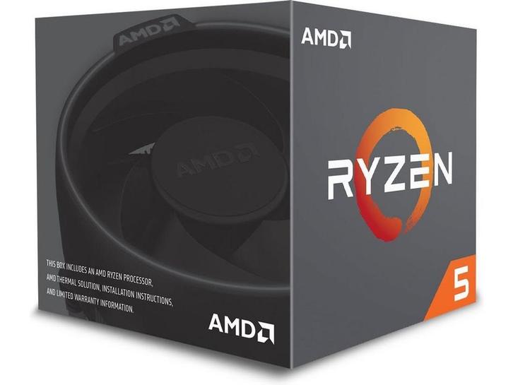 AMD Ryzen 5 2600 - Processor AM4 - 6 Cores 3,4 GHz (3,9 GHz, Computers en Software, Processors, Zo goed als nieuw, Verzenden