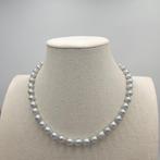 Zonder minimumprijs - Halsketting Zilver Parel - Akoya parel, Handtassen en Accessoires, Kettingen, Nieuw