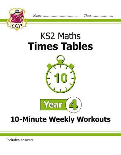 New KS2 Maths: Times Tables 10-Minute Weekly Workouts - Year, Livres, Livres Autre, Envoi