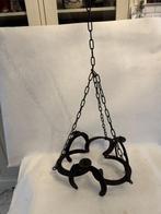 Kandelaar fraaie antieken ijzeren hang kandelaar -, Antiek en Kunst