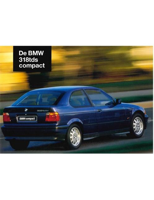1995 BMW 3 SERIE COMPACT BROCHURE NEDERLANDS, Boeken, Auto's | Folders en Tijdschriften