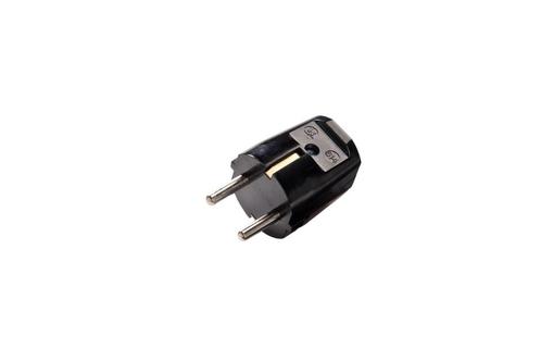 MK Professionele Aardstekker Zwart Duroplast - 614/SW [10, Doe-het-zelf en Bouw, Elektriciteit en Kabels, Verzenden