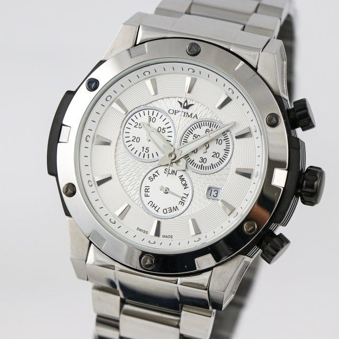 Optima - Chronograph watch - OSC316-SB-1 - Zonder, Handtassen en Accessoires, Horloges | Heren