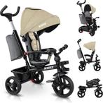 KIDIZ® 5in1 Kinderfiets - Loopfiets - Driewieler - Beige, Verzenden, Nieuw