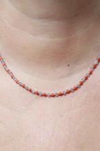 Zilver - Halsketting, Antiek en Kunst