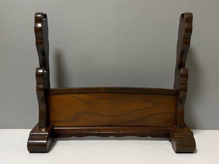 Standaard - Hout, Japanse houten zwaardstandaard - Japan -, Antiek en Kunst, Antiek | Overige Antiek