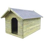 vidaXL Niche de jardin avec toit ouvrant en bois de pin, Animaux & Accessoires, Accessoires pour chiens, Neuf, Verzenden