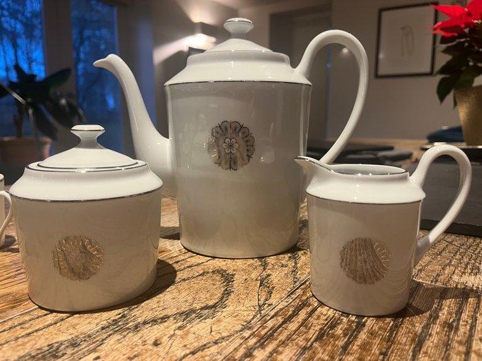 Porcelaines de Limoges Reunies - Koffieservies voor 12 (27), Antiek en Kunst, Antiek | Meubels | Tafels