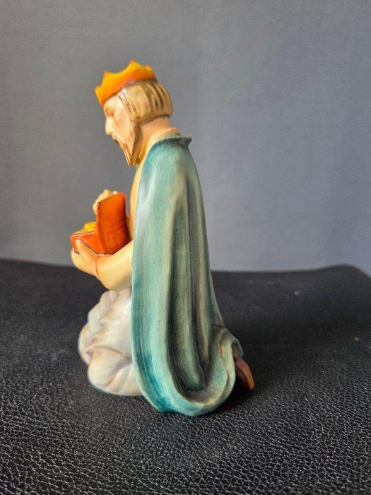 Goebel - Beeldje - Hummel N° 214 N  KING KNEELING WITH CASH, Antiek en Kunst, Curiosa en Brocante
