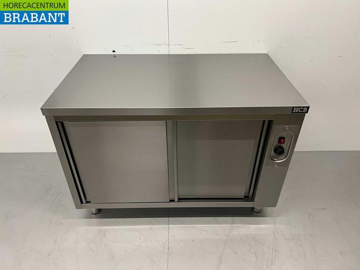 RVS Warmhoudkast Bordenwarmhoudkast 2 schuifdeuren, Zakelijke goederen, Horeca | Keukenapparatuur, Ophalen of Verzenden