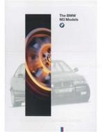1995 BMW M3 BROCHURE ENGELS, Boeken, Auto's | Folders en Tijdschriften, Ophalen of Verzenden, Nieuw