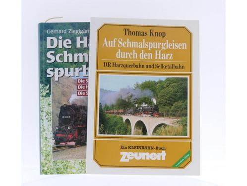 Set 2 boeken over de spoorbaan in het Harz gebergte. #4329, Boeken, Vervoer en Transport, Nieuw, Ophalen of Verzenden
