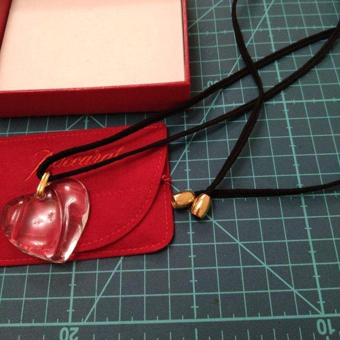 Baccarat - Kristal (Baccarat-glas) - Halsketting - Hart,, Antiquités & Art, Antiquités | Verre & Cristal