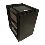 Stapelbak 600x400x480mm Stapelbaar Zwart PP Licht, Doe-het-zelf en Bouw, Ophalen of Verzenden, Nieuw