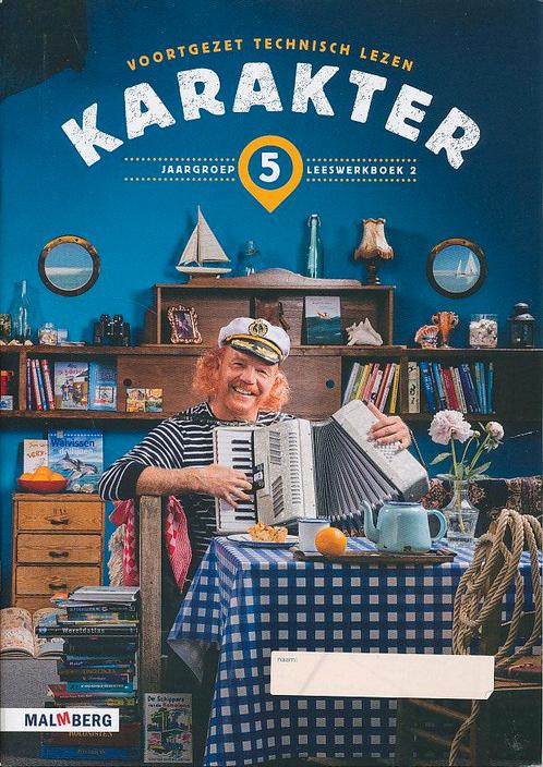Karakter Leeswerkboek 2 groep 5 (per 5 stuks), Livres, Livres scolaires, Envoi