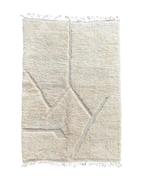 Moderne Marokkaanse Beni M’rirt wollen tapijt – met de hand, Nieuw