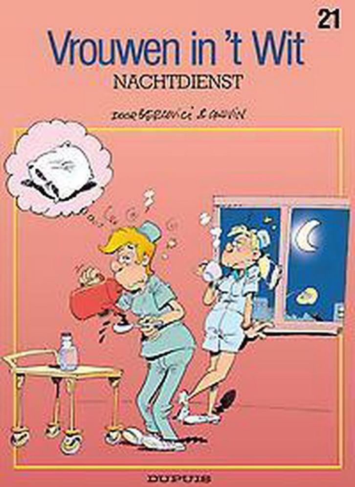 Nachtdienst / Vrouwen in t wit / 21 9789031422838, Boeken, Stripverhalen, Gelezen, Verzenden