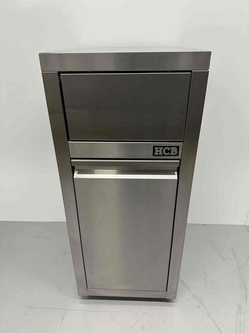 Acier inoxydable Poubelle mobile Poubelle Premium-line, Zakelijke goederen, Horeca | Keukenapparatuur, Verzenden