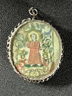 Reliekhouder - Glas, Legering, Papier - 1650-1700 - Dubbele