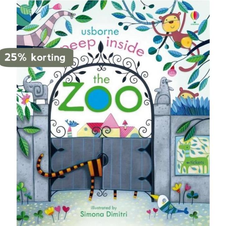 Peep Inside The Zoo 9781409549925 Anna Milbourne, Boeken, Taal | Engels, Zo goed als nieuw, Verzenden