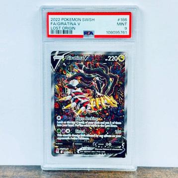 Pokémon Graded card - Giratina V FA - Lost Origin #186 -