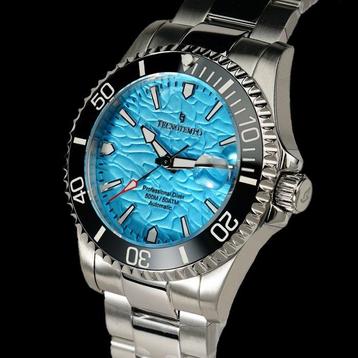 Tecnotempo - Automatic Professional Diver 500M / 50ATM - sky
