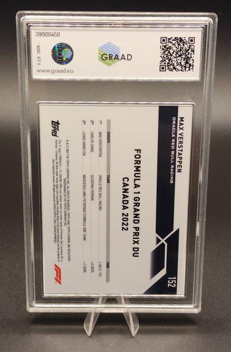 2022 Topps Chrome F1 Saphire Edition Max Verstappen 152, Collections, Autocollants