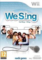 We Sing (Wii Games), Games en Spelcomputers, Games | Nintendo Wii, Ophalen of Verzenden, Zo goed als nieuw