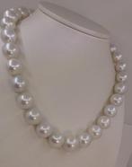 Halsketting - 14 karaat Witgoud, PSL-gecertificeerde ronde, Handtassen en Accessoires, Kettingen, Nieuw